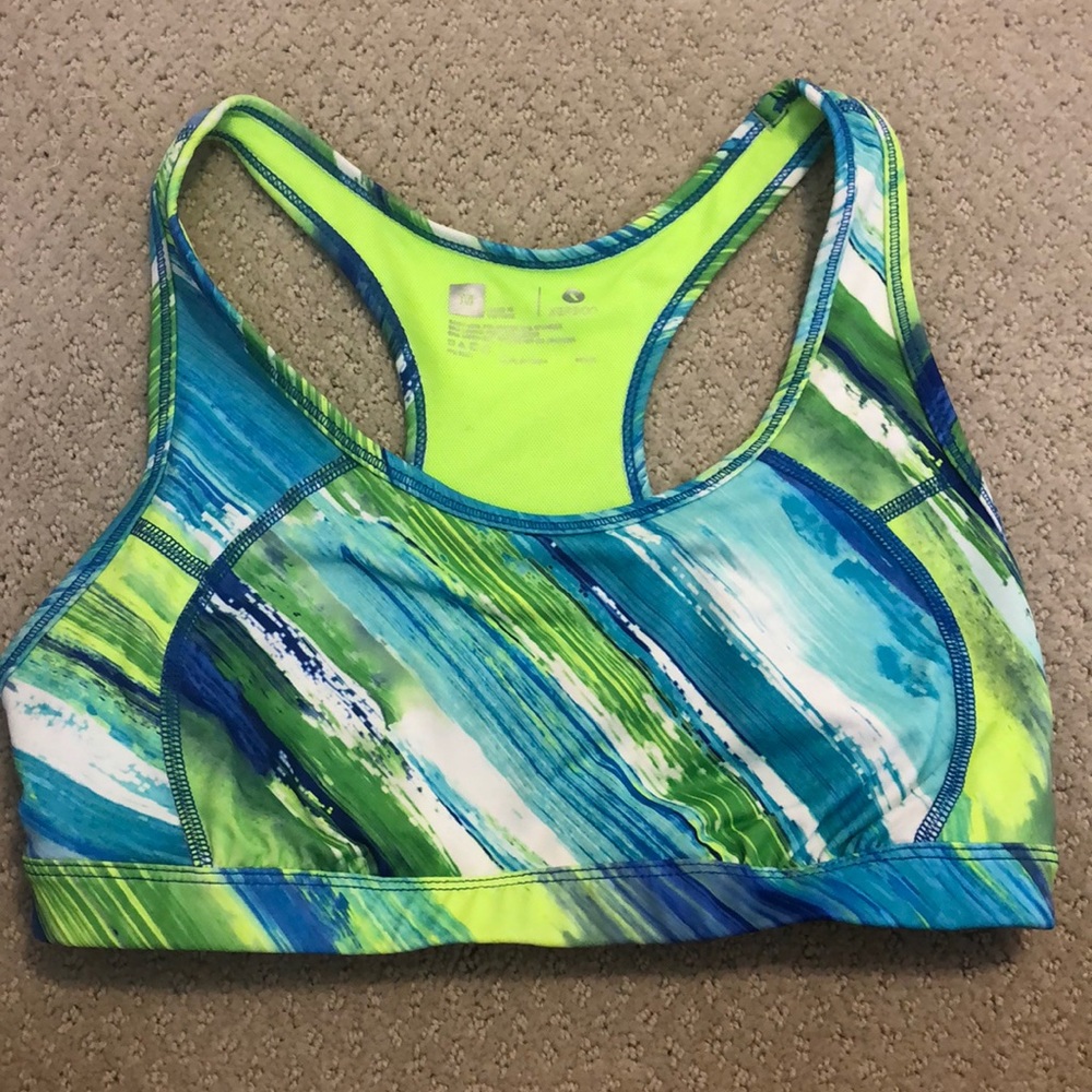 Patterned Sports Bra